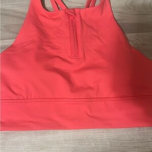 lululemon athletica Coral High-Neck Zip Swim Top
